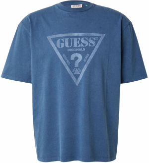 GUESS Originals Tričko  zafírová / svetlomodrá