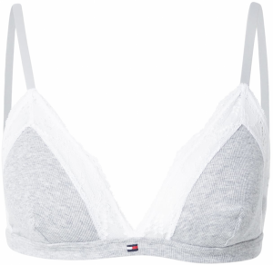 Tommy Hilfiger Underwear Podprsenka  sivá melírovaná / biela