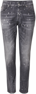 John Richmond Džínsy  čierny denim