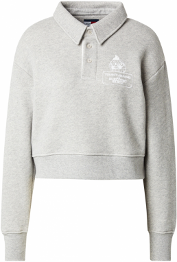 Tommy Jeans Mikina  sivá