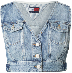 Tommy Jeans Top  modrá denim