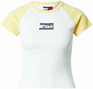 Tommy Jeans Tričko  žltá