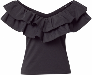 VERO MODA Top 'VMANE'  čierna