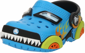 Crocs Otvorená obuv 'Classic Iam Monster'  svetlomodrá / svetložltá / čierna / biela