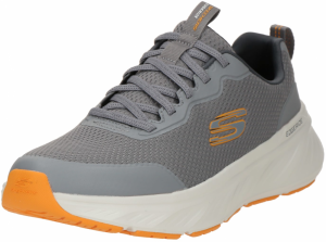 SKECHERS Nízke tenisky 'EDGERIDE'  sivá / oranžová