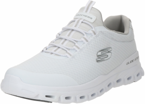 SKECHERS Slip-on obuv 'Glide-Step'  sivá / biela