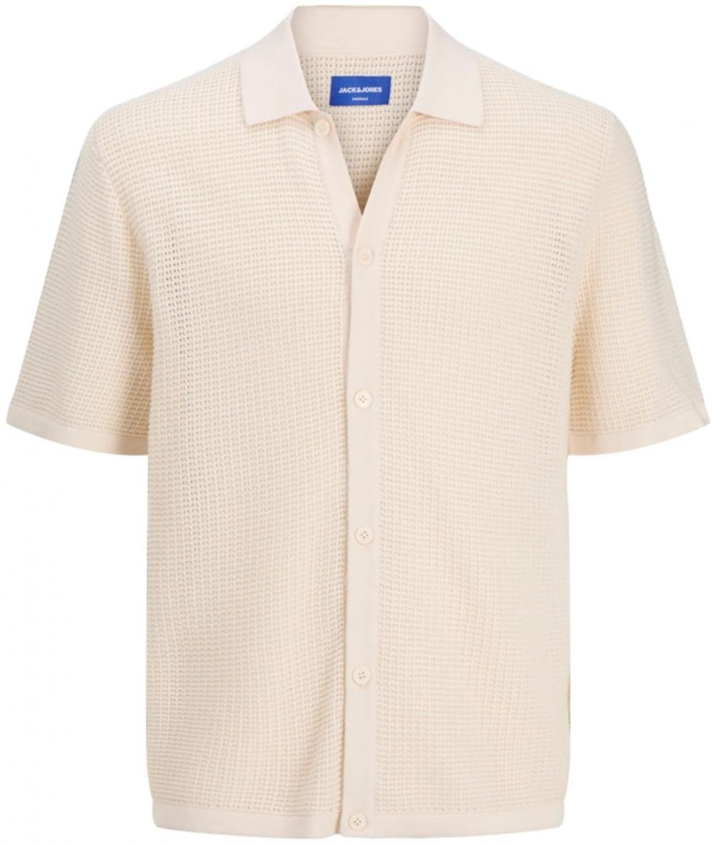 JACK & JONES Kardigán 'JORAlmeria'  béžová