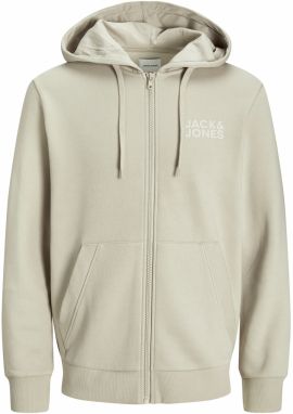 JACK & JONES Tepláková bunda  tmelová