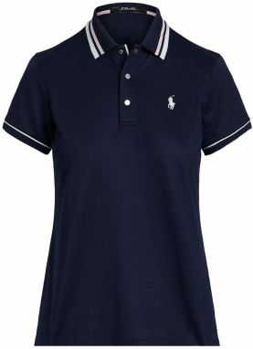 Polo Ralph Lauren Tričko 'TOUR'  námornícka modrá / pastelovo červená / biela