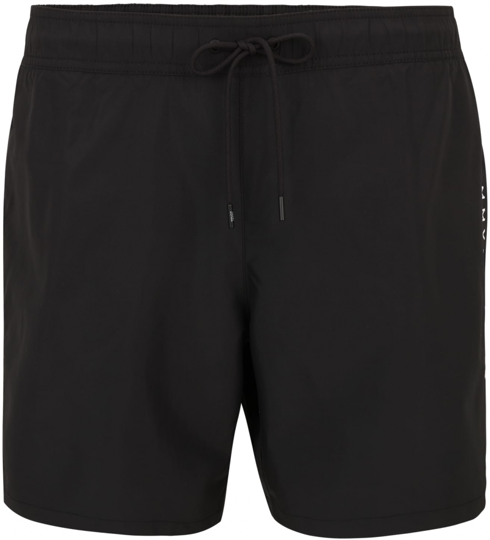 Tommy Hilfiger Big & Tall Plavecké šortky  červená / čierna / biela