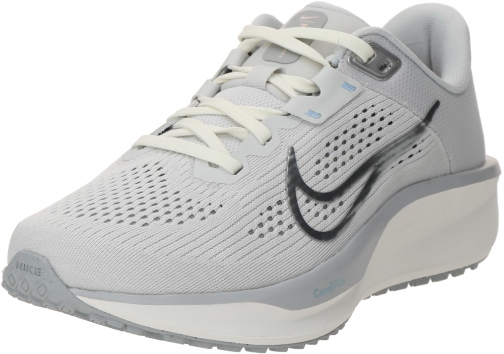 NIKE Bežecká obuv 'Quest 6'  svetlosivá / čierna