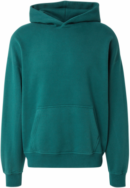 Abercrombie & Fitch Mikina 'ESSENTIAL POPOVER'  smaragdová