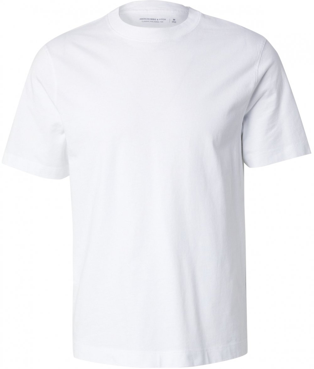 Abercrombie & Fitch Tričko 'CLASSIC'  biela