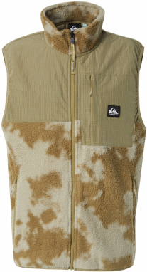 QUIKSILVER Športová vesta 'CLEAN COAST'  béžová / kaki