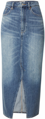 Monki Sukňa  modrá denim