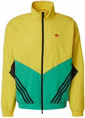 ADIDAS ORIGINALS Prechodná bunda  žltá / zelená / červená / čierna