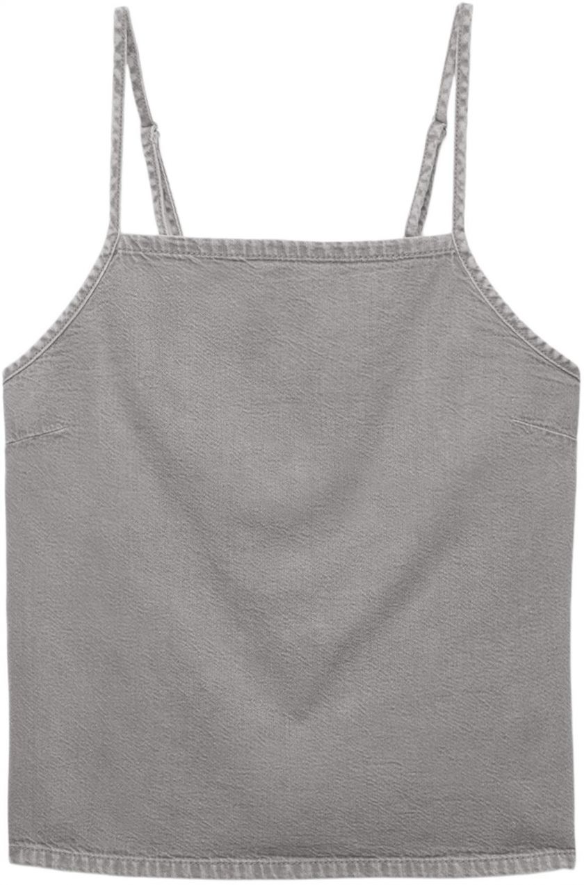 Pull&Bear Top  sivý denim