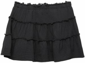 Pull&Bear Sukňa  čierna