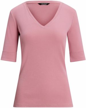 Lauren Ralph Lauren Tričko  staroružová