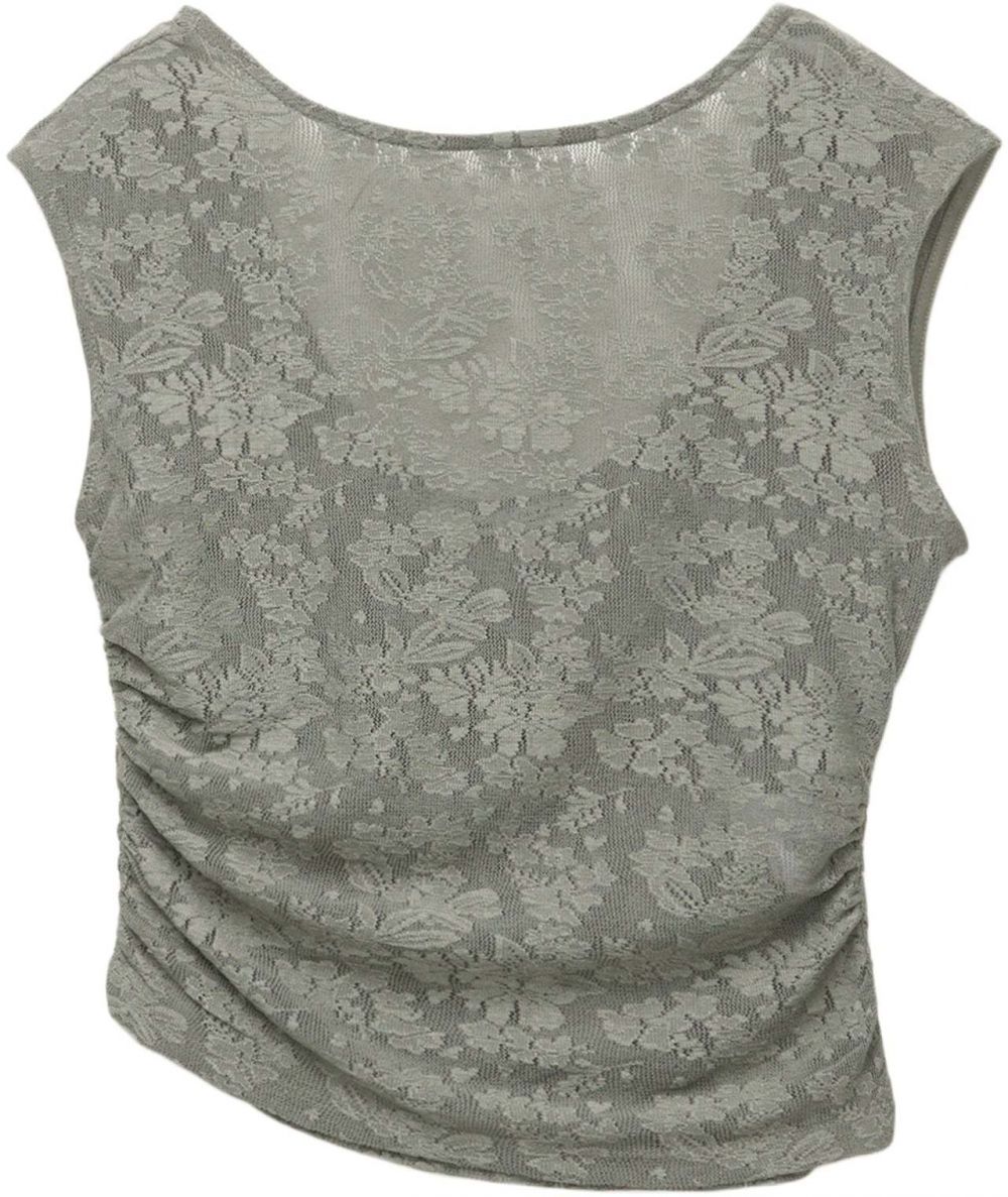 Pull&Bear Top  tmavobéžová