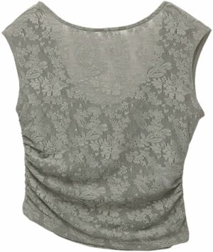 Pull&Bear Top  tmavobéžová