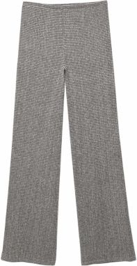 Pull&Bear Nohavice  sivá / čierna