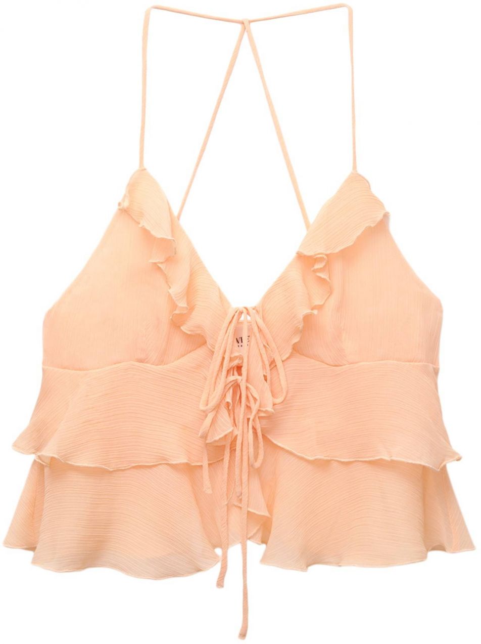 Pull&Bear Blúzka  broskyňová