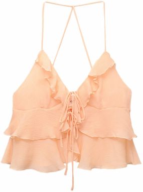 Pull&Bear Blúzka  broskyňová