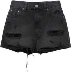 Pull&Bear Džínsy  čierny denim