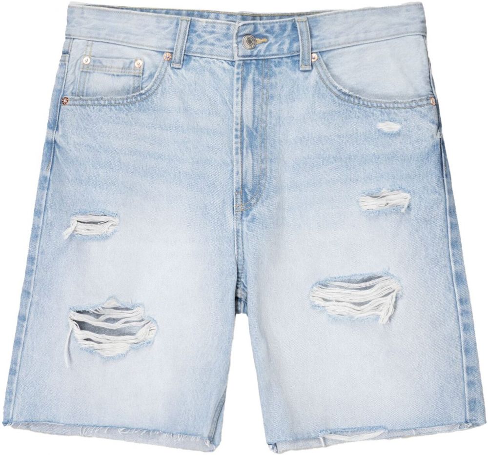 Bershka Džínsy  svetlomodrá
