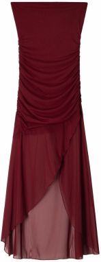 Bershka Šaty  burgundská