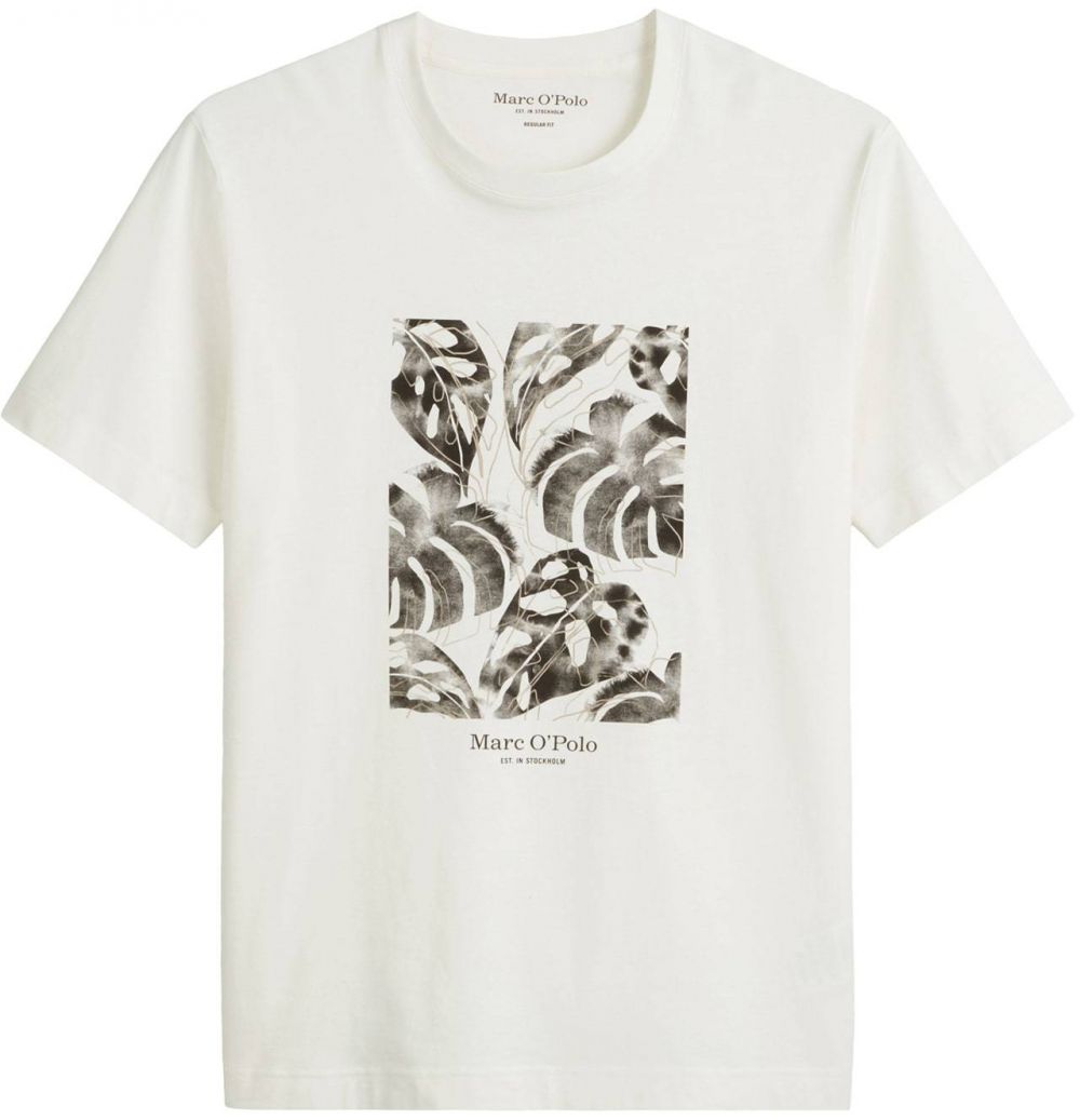 Marc O'Polo Tričko  tmelová / čierna / vaječná škrupina