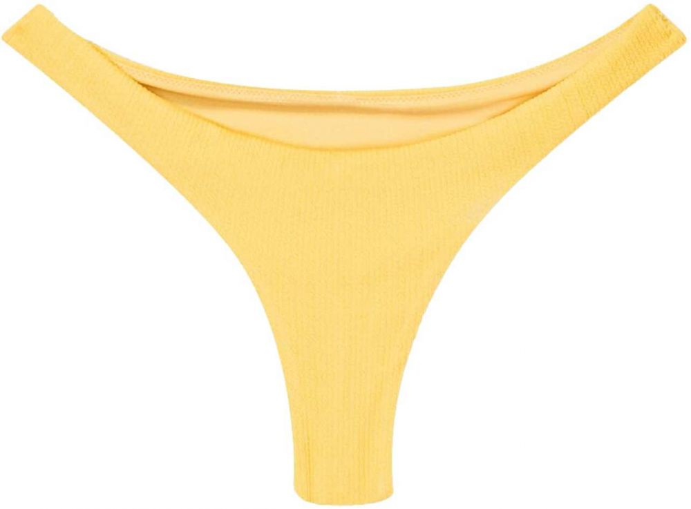 Bershka Bikinové nohavičky  žltá