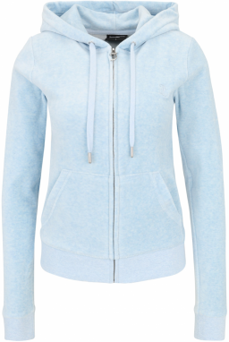 Juicy Couture Tall Tepláková bunda 'ROBERTSON'  svetlomodrá