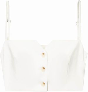 Bershka Vesta  biela