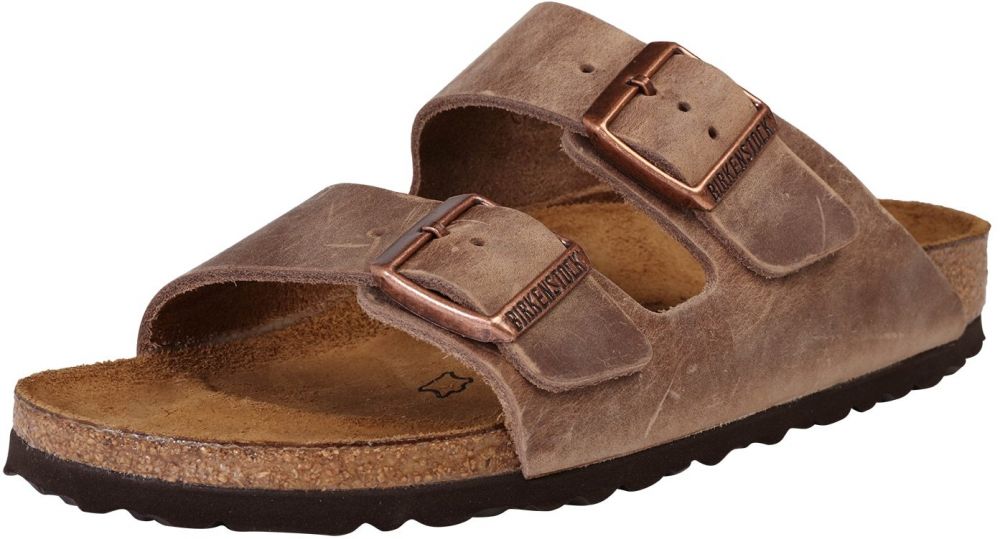 BIRKENSTOCK Šľapky 'Arizona'  hnedá