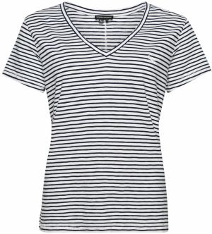 Superdry Tričko 'Studios'  námornícka modrá / biela