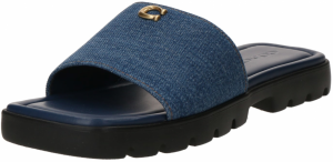 COACH Šľapky  modrá denim