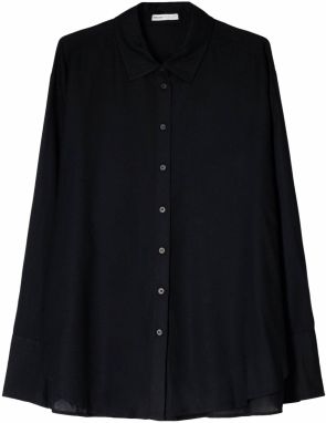 Bershka Blúzka  čierna