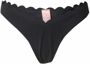 Hunkemöller Bikinové nohavičky 'Scallop'  čierna