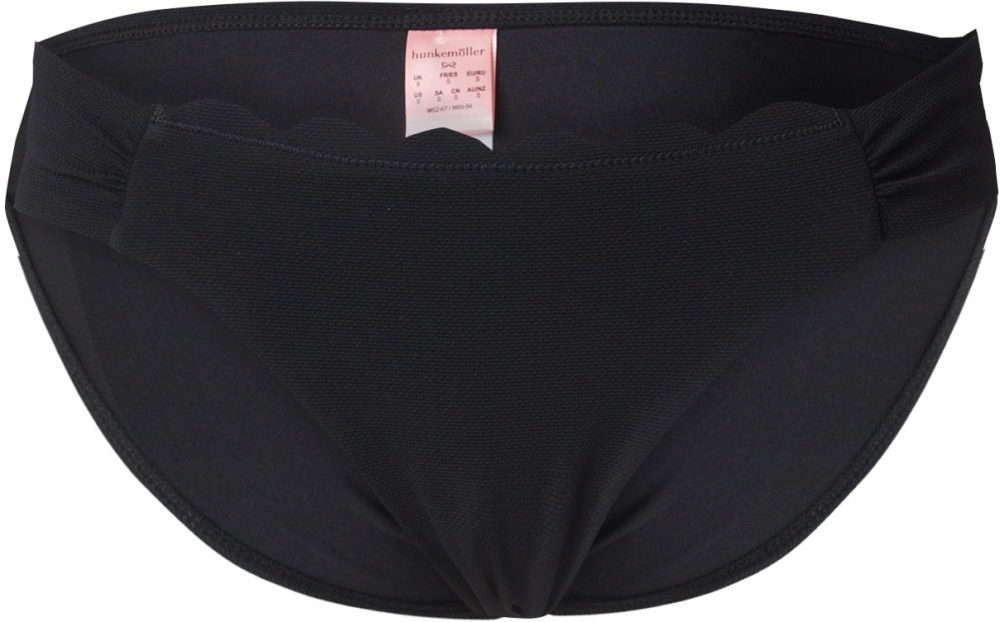 Hunkemöller Bikinové nohavičky  čierna