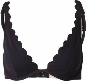 Hunkemöller Bikinový top 'Scallop'  čierna