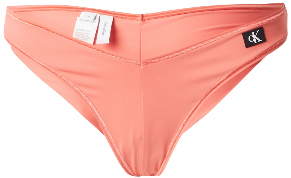Calvin Klein Swimwear Bikinové nohavičky 'DELTA'  koralová