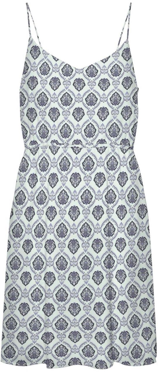 Vero Moda Petite Šaty 'VMSMILLA'  modrá / námornícka modrá / biela