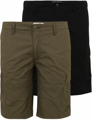 Jack & Jones Plus Kapsáče 'JPSTCOLE MATEO'  olivová / čierna