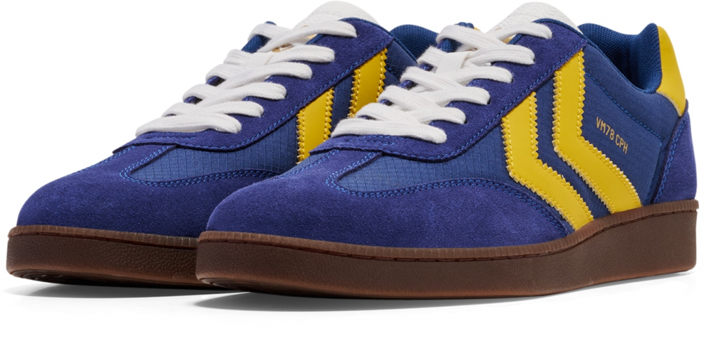Hummel Nízke tenisky 'VM78'  tmavomodrá / žltá