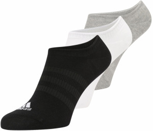 ADIDAS PERFORMANCE Ponožky  sivá / čierna / biela
