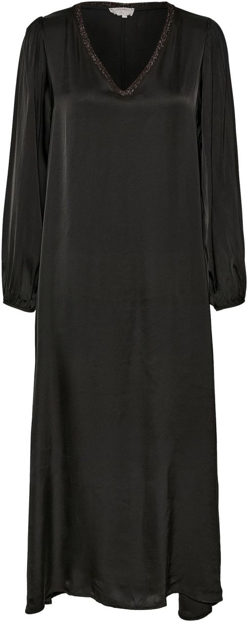 Cream Šaty 'CR Anamona'  čierna / strieborná