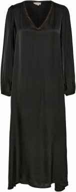 Cream Šaty 'CR Anamona'  čierna / strieborná