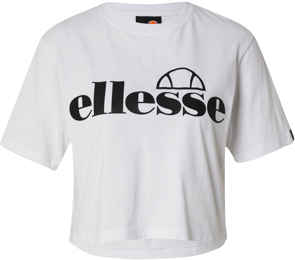 ELLESSE Tričko 'Silo'  čierna / biela
